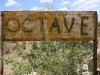 Sign for the Octave Mine